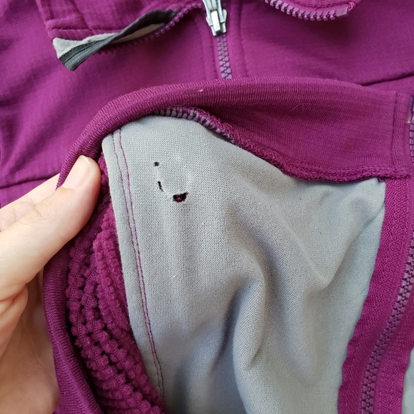 Mountain Hardwear| Full Zip Up Outdoor Jacket Polartec Purple Size Small - Picture 2 of 11